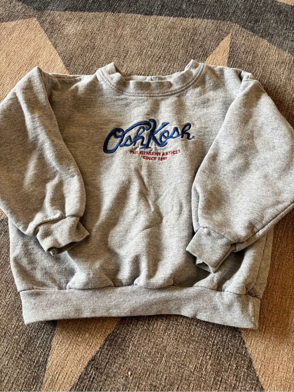 Vintage Osh Kosh B’Gosh Grey Sweatshirt 4T